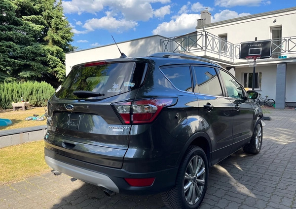 Ford Kuga cena 65900 przebieg: 72077, rok produkcji 2018 z Kórnik małe 562